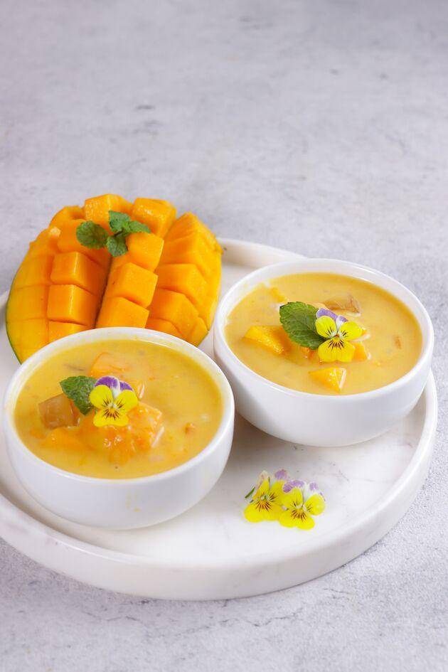 Sopa de mango y naranja - Receta Perfectmix + | Moulinex