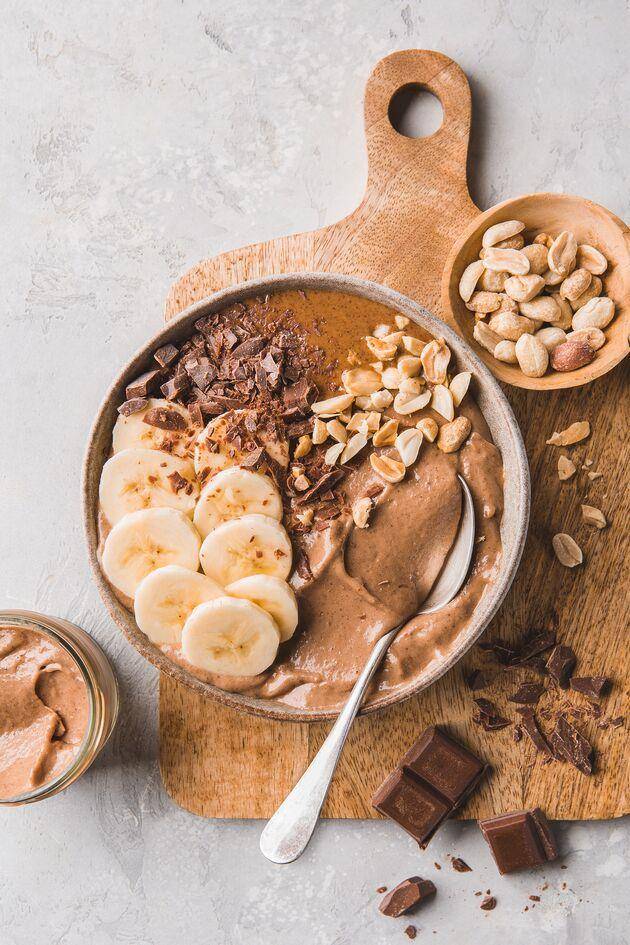 Crema gourmet de chocolate y plátano - Receta Perfectmix + | Moulinex