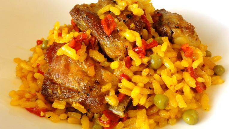 Arroz con costillas - Receta Companion Connect XL | Moulinex