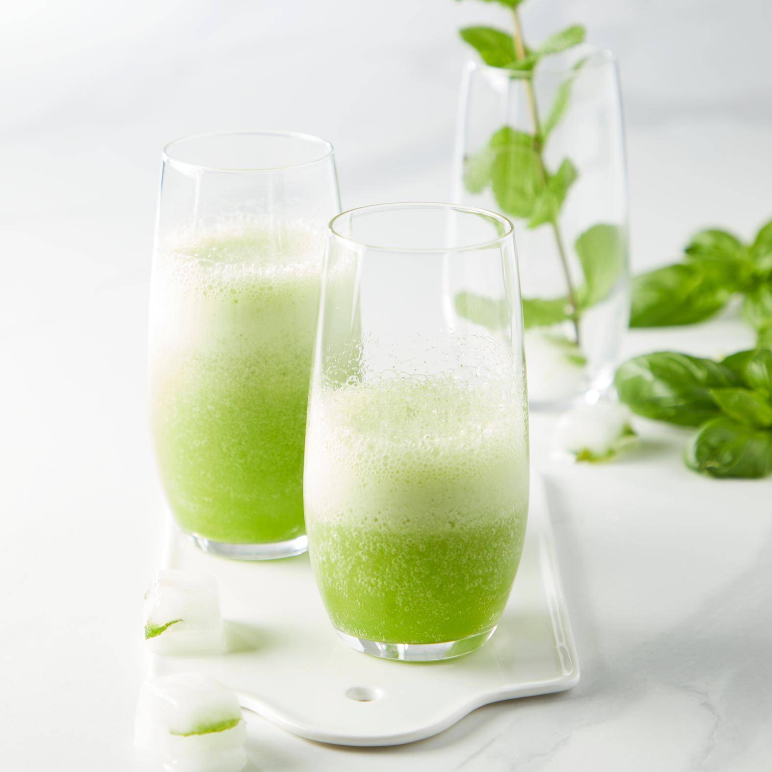 Jugo de hierbas y jengibre fresco - Receta Perfectmix + | Moulinex