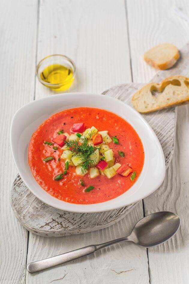 Gazpacho - Receta Perfectmix + | Moulinex