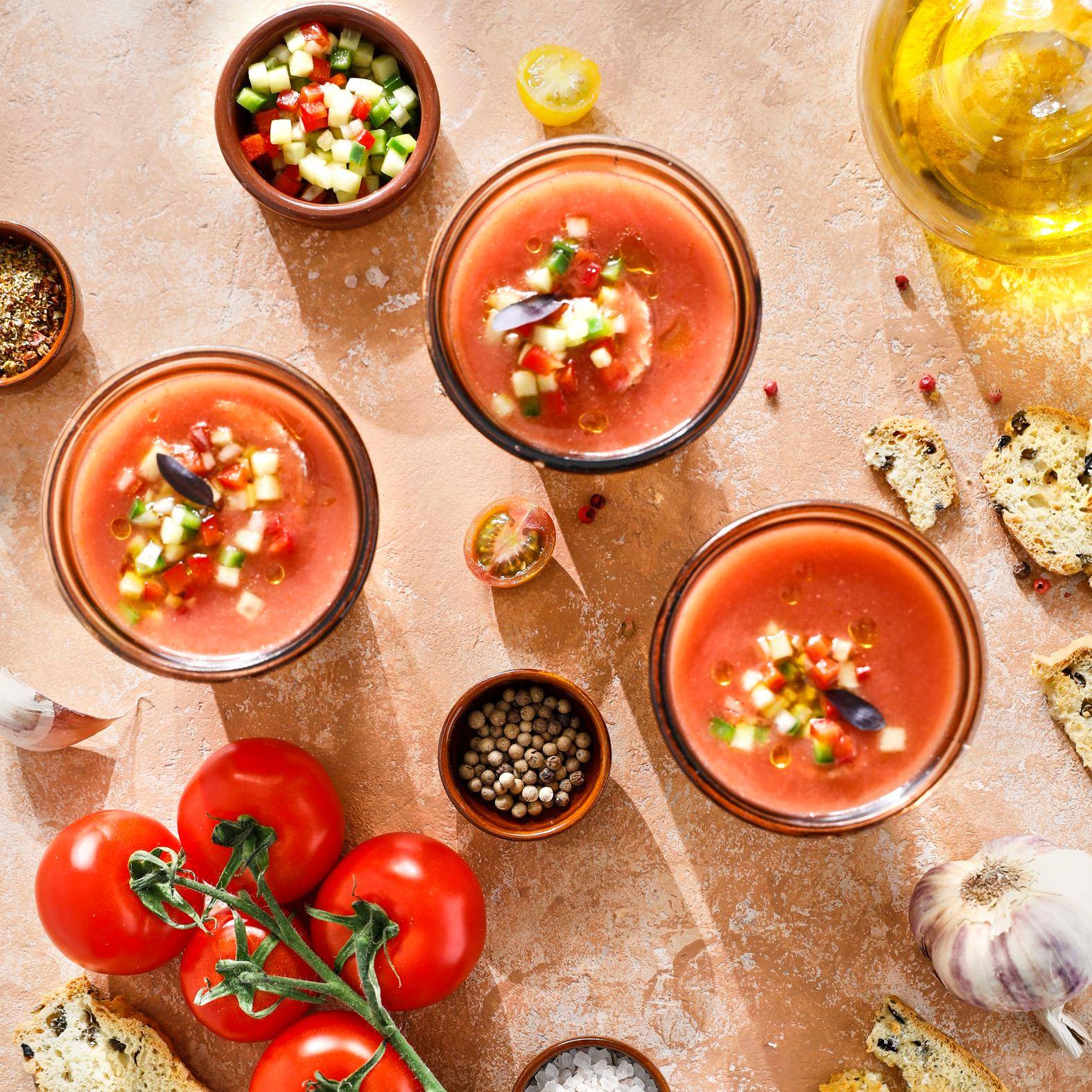 Gazpacho español - Receta Perfectmix + | Moulinex