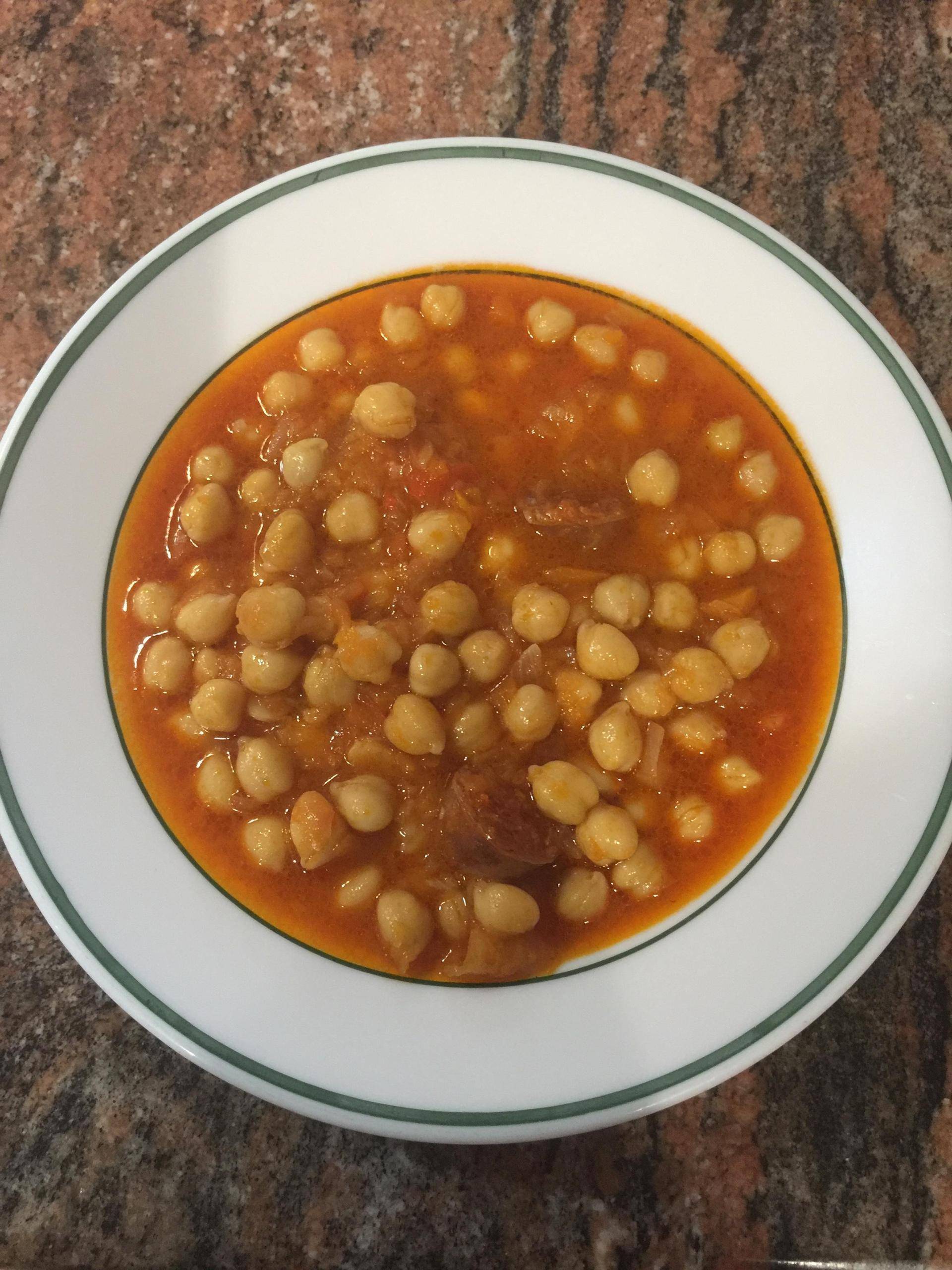 GARBANZOS CON CHORIZO - Receta Companion Connect | Moulinex