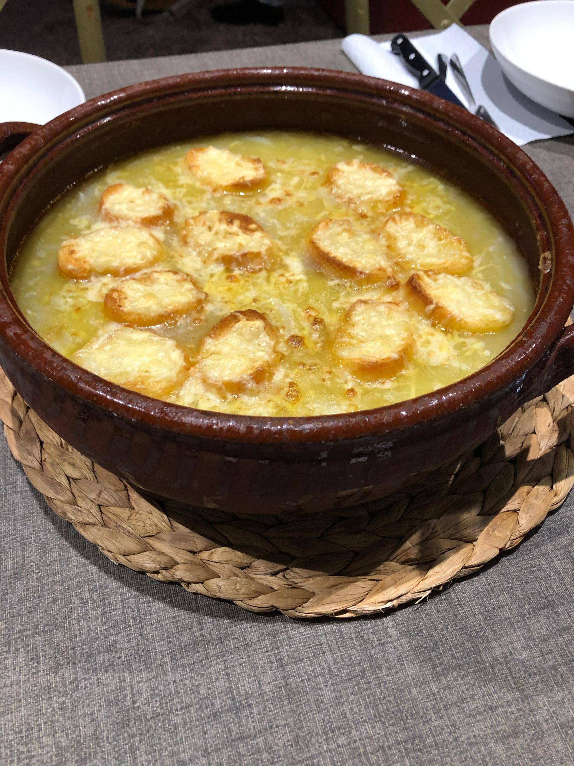Sopa de cebolla - Receta Companion XL | Moulinex