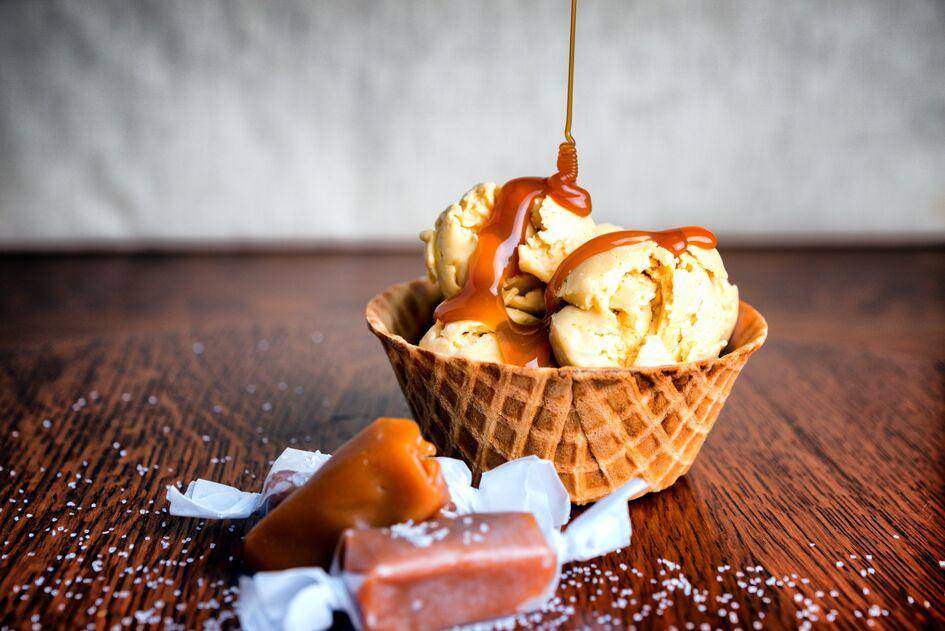 Helado vegano de caramelo salado - Receta Perfectmix + | Moulinex