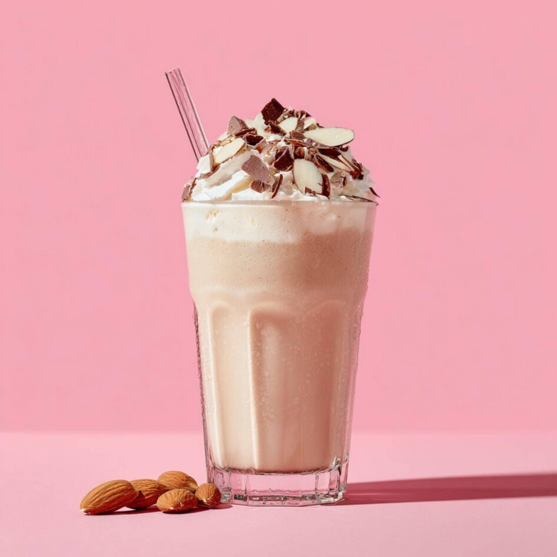 Batido suave de mocha y leche de almendra - Receta Dolci | Moulinex