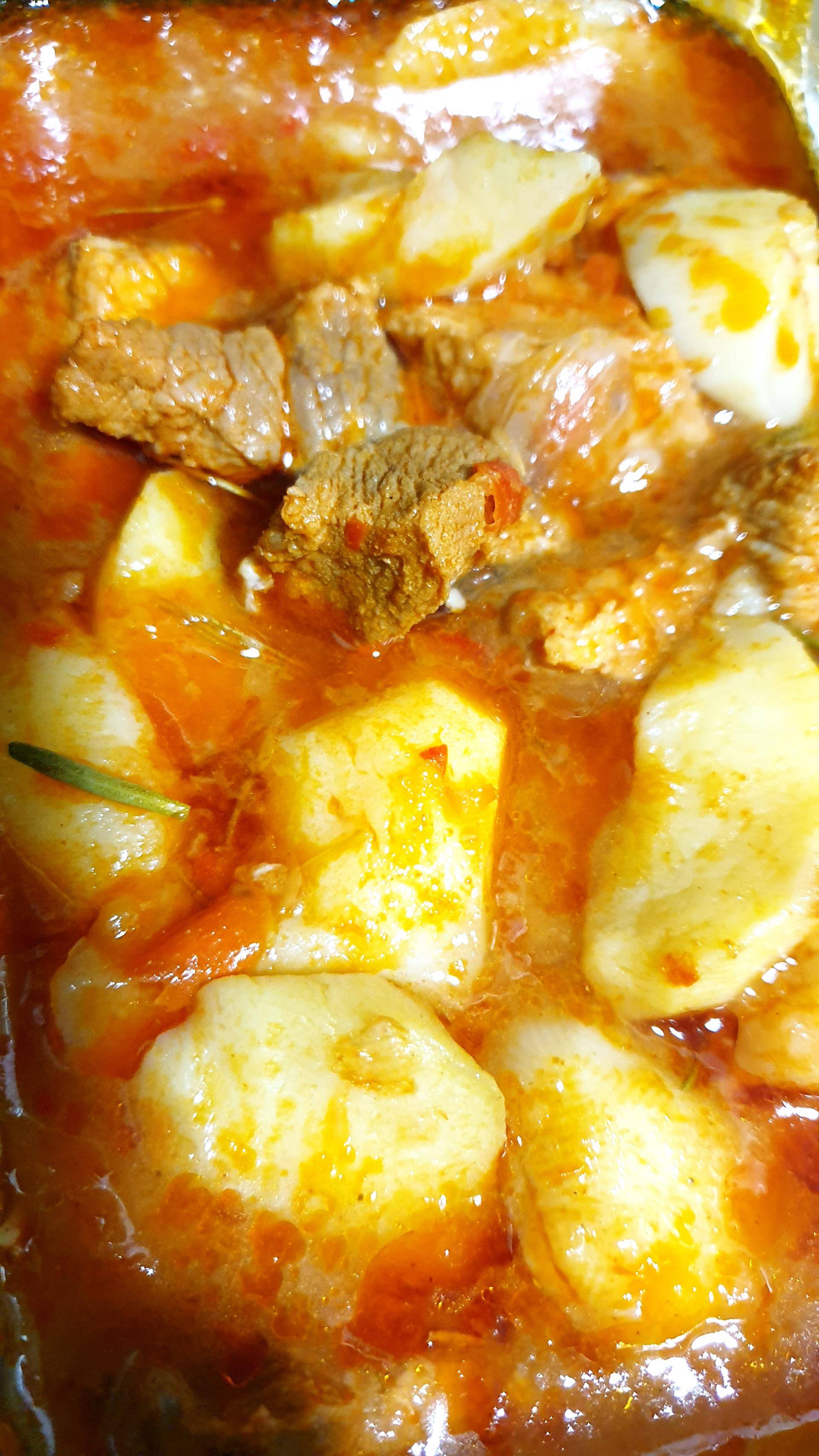 ESTOFADO DE PATATAS CON CARNE DE CERDO - Receta Companion Connect XL | Moulinex