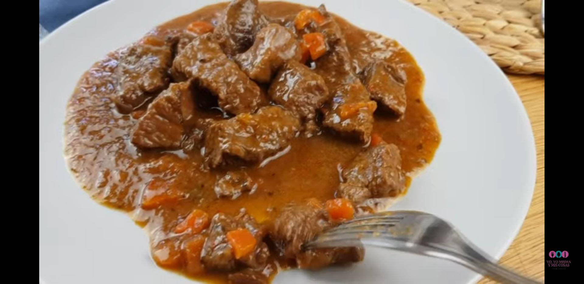 Carne en salsa - Receta Companion Connect XL | Moulinex