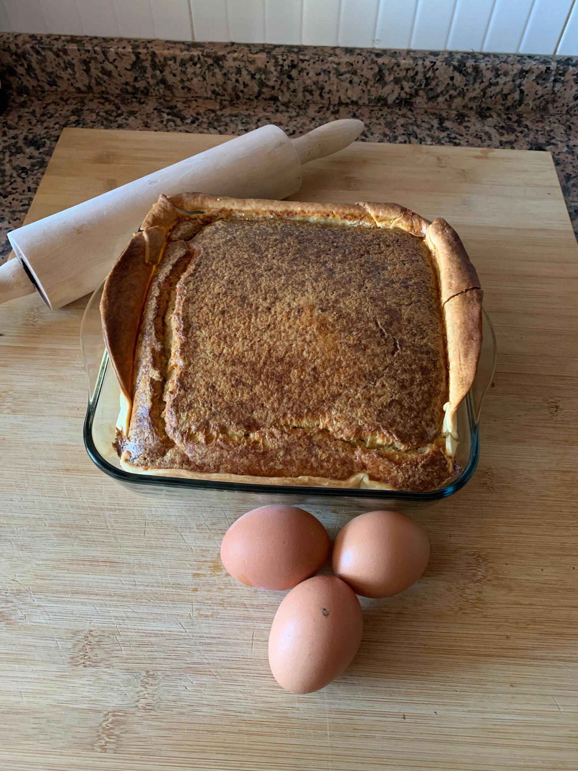 Tarta de salmon y gambas - Receta Companion Connect XL | Moulinex