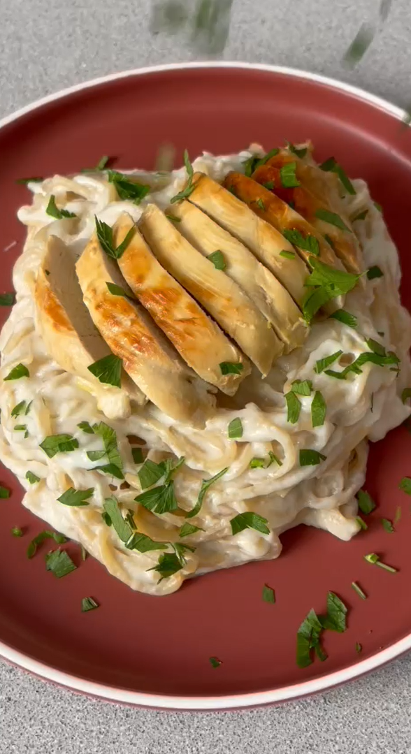 Pasta con salsa de coliflor Realfooding - Receta Blendforce, Mini Blender | Moulinex