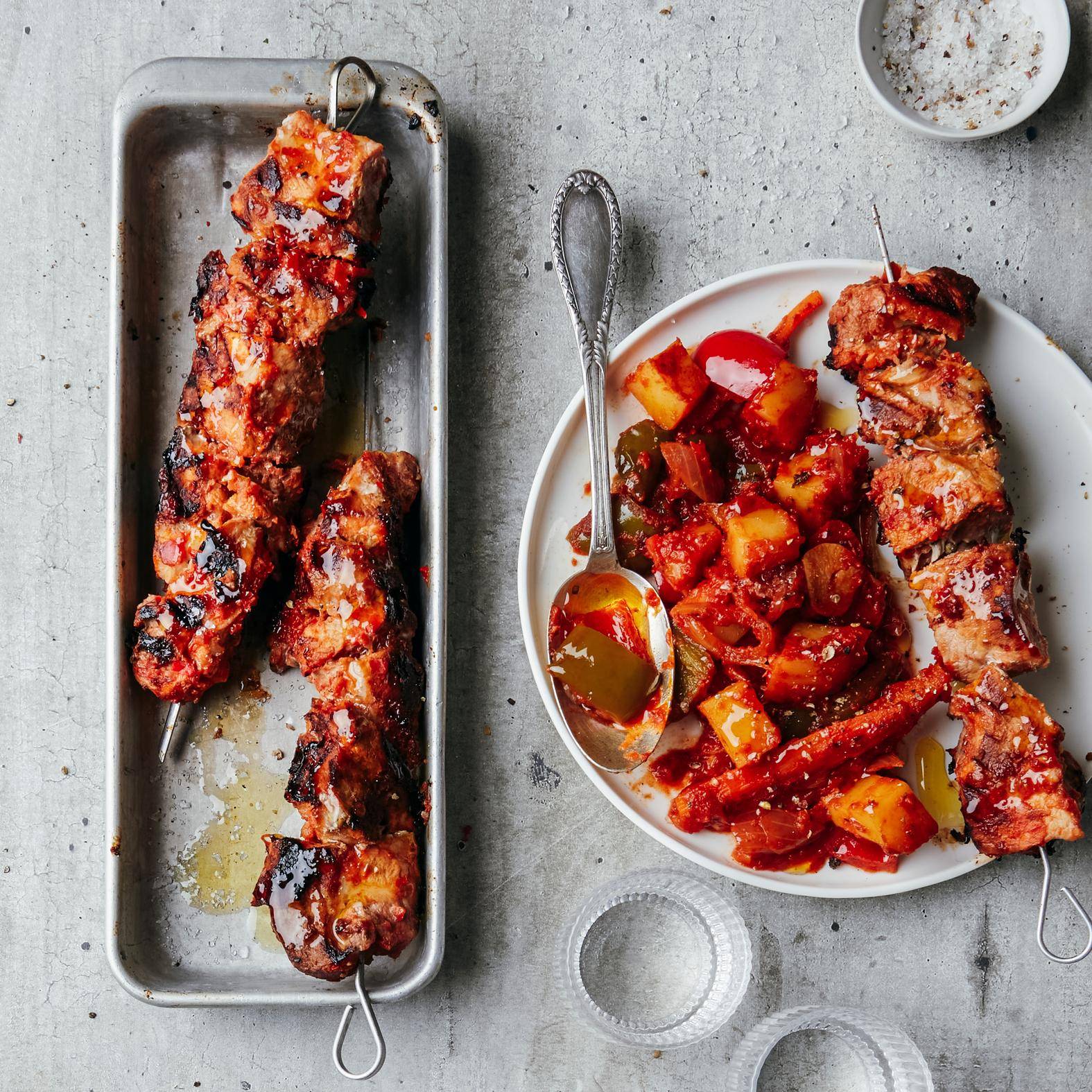 Gulash con carne a la parrilla - Receta OptiGrill 2in1 | Moulinex