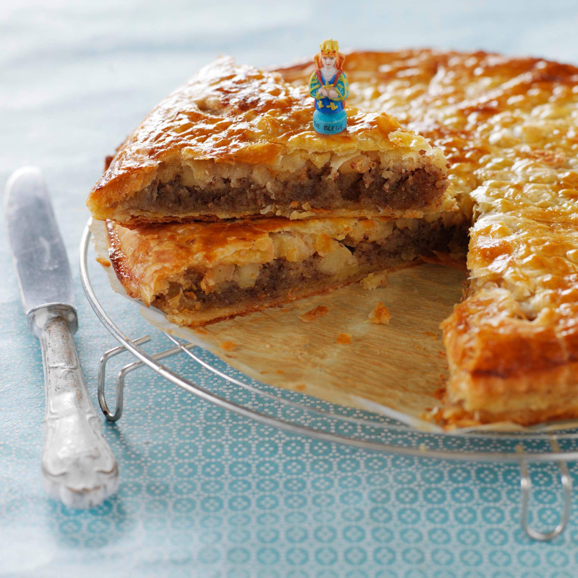 Tarta de reyes con manzanas y avellanas - Receta Companion | Moulinex