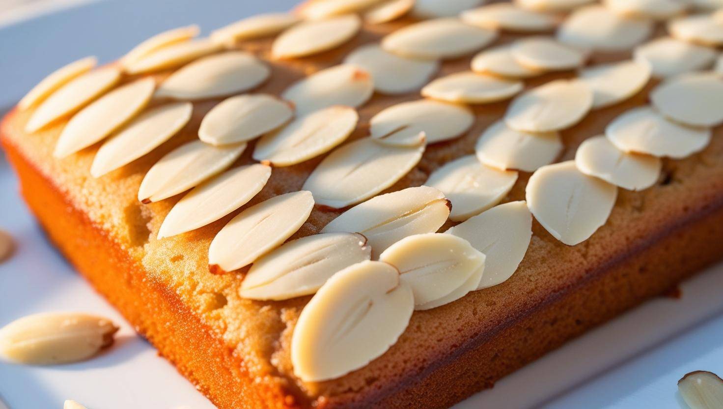 Tarta de almendras - Receta Companion | Moulinex