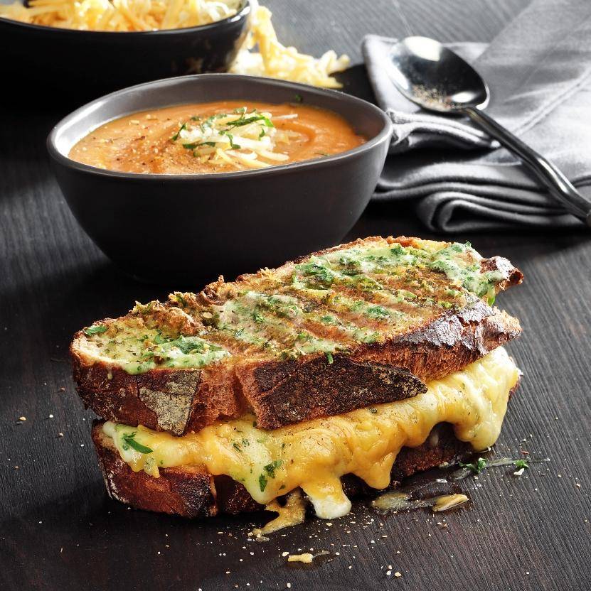 Sandwich gourmet de cuatro quesos - Receta OptiGrill + | Moulinex