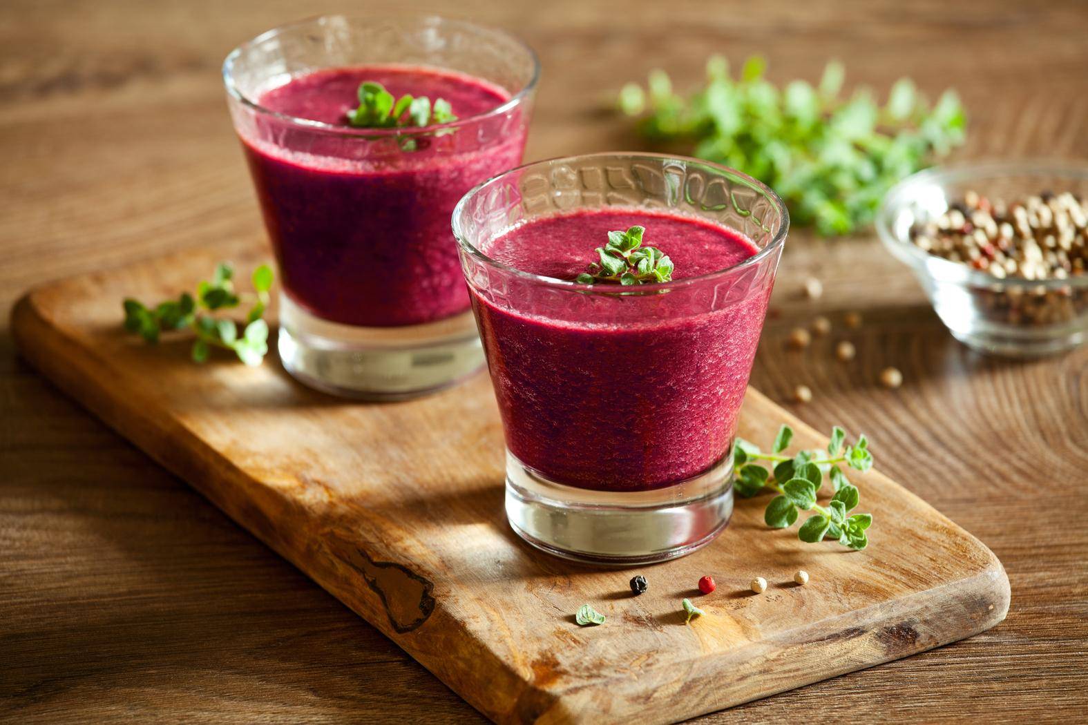 Gazpacho de remolacha - Receta Blend up | Moulinex