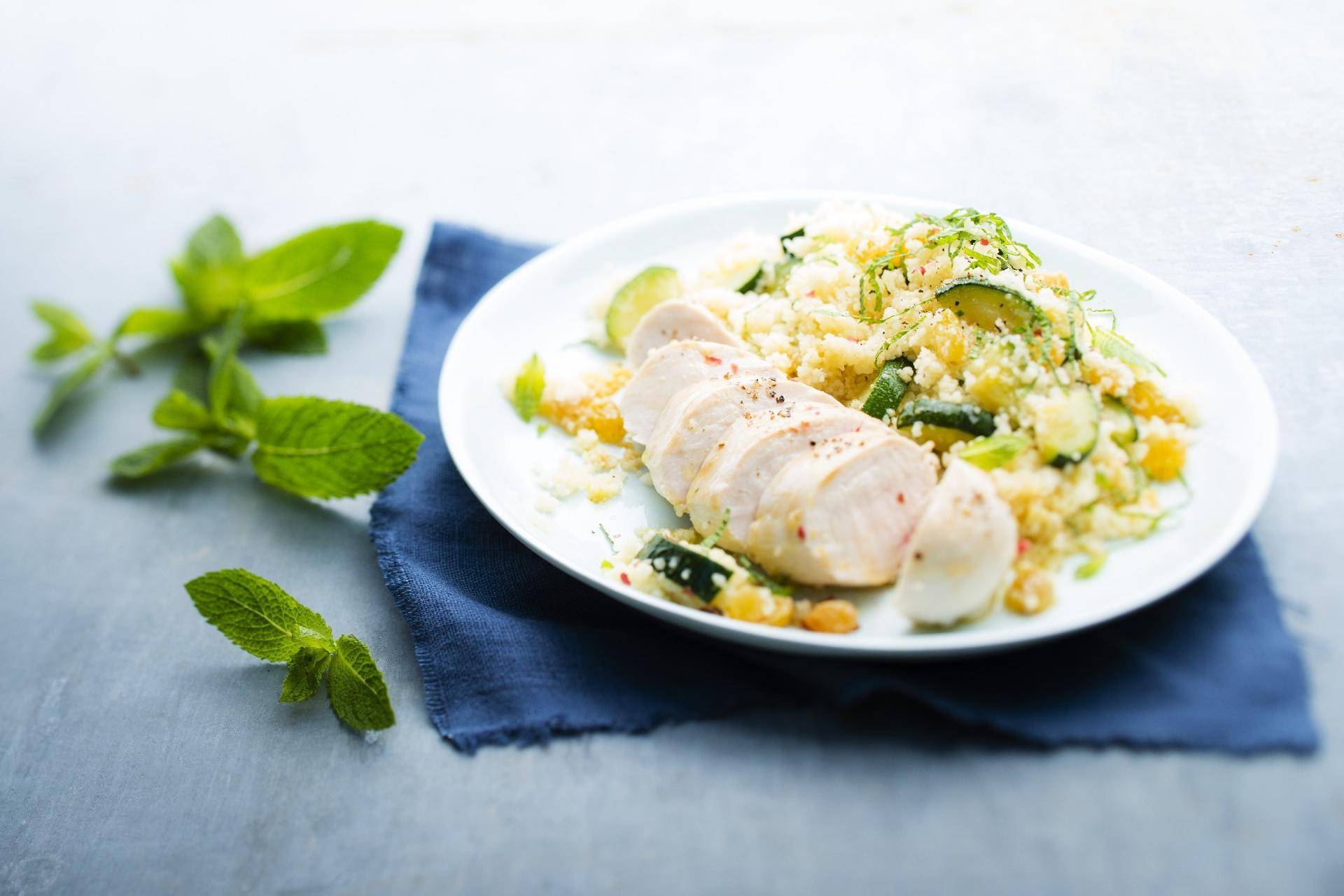 Cuscús de pollo y calabacín - Receta Cookeo | Moulinex