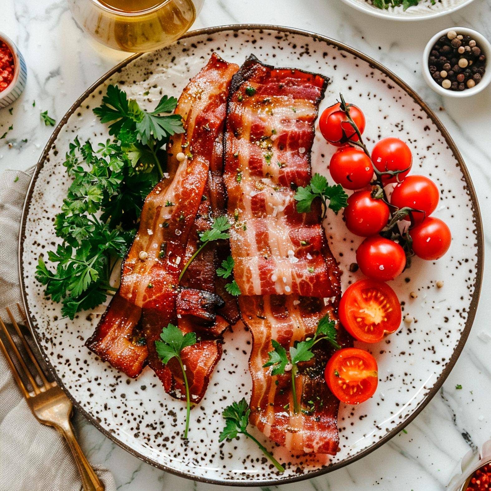 Panceta ahumada - Receta Easy Fry Compact | Moulinex