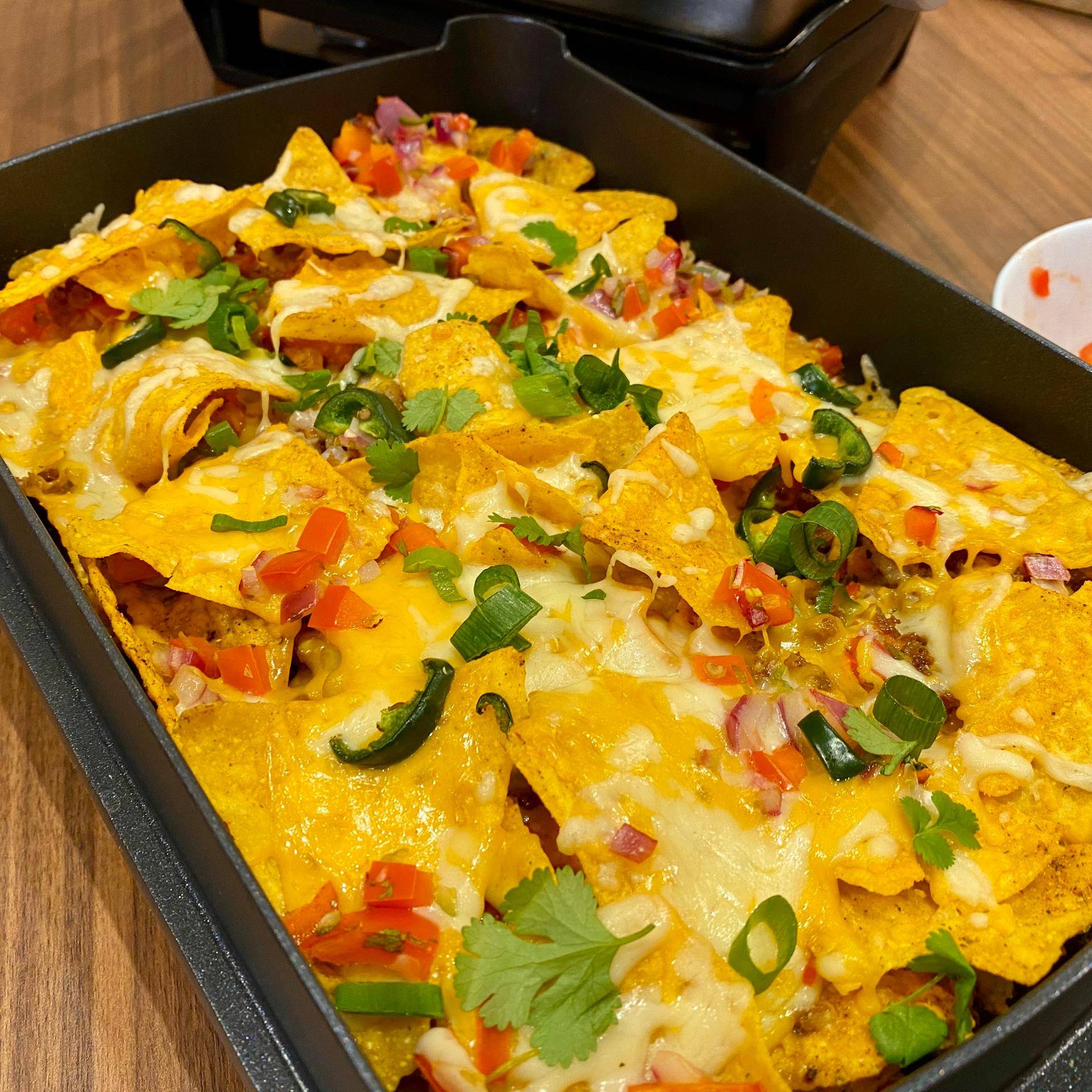 Nachos con queso - Receta OptiGrill + | Moulinex