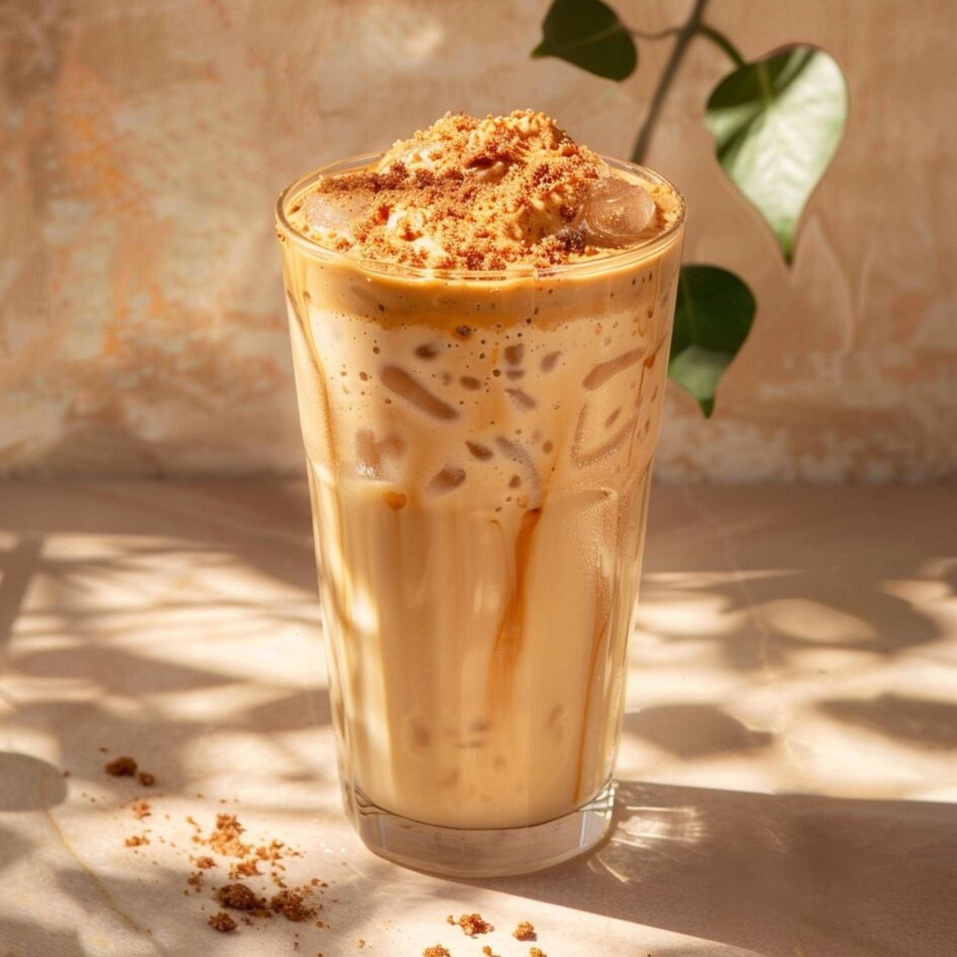 Latte condimentado de calabaza con hielo - Receta Freezi | Moulinex