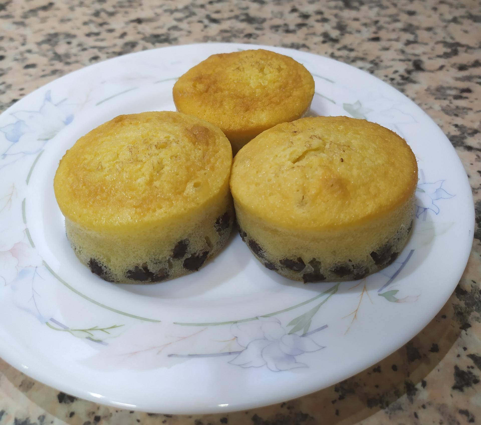 Magdalenas rellenas de chocolate - Receta Companion Connect XL | Moulinex