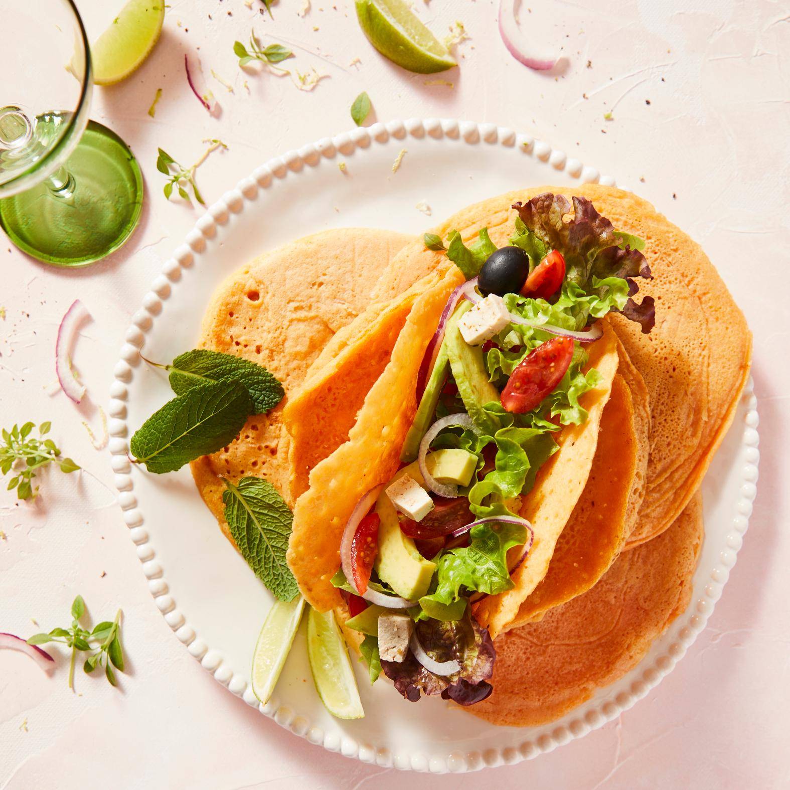 Tortillas vegetarianas - Receta Perfectmix Cook | Moulinex