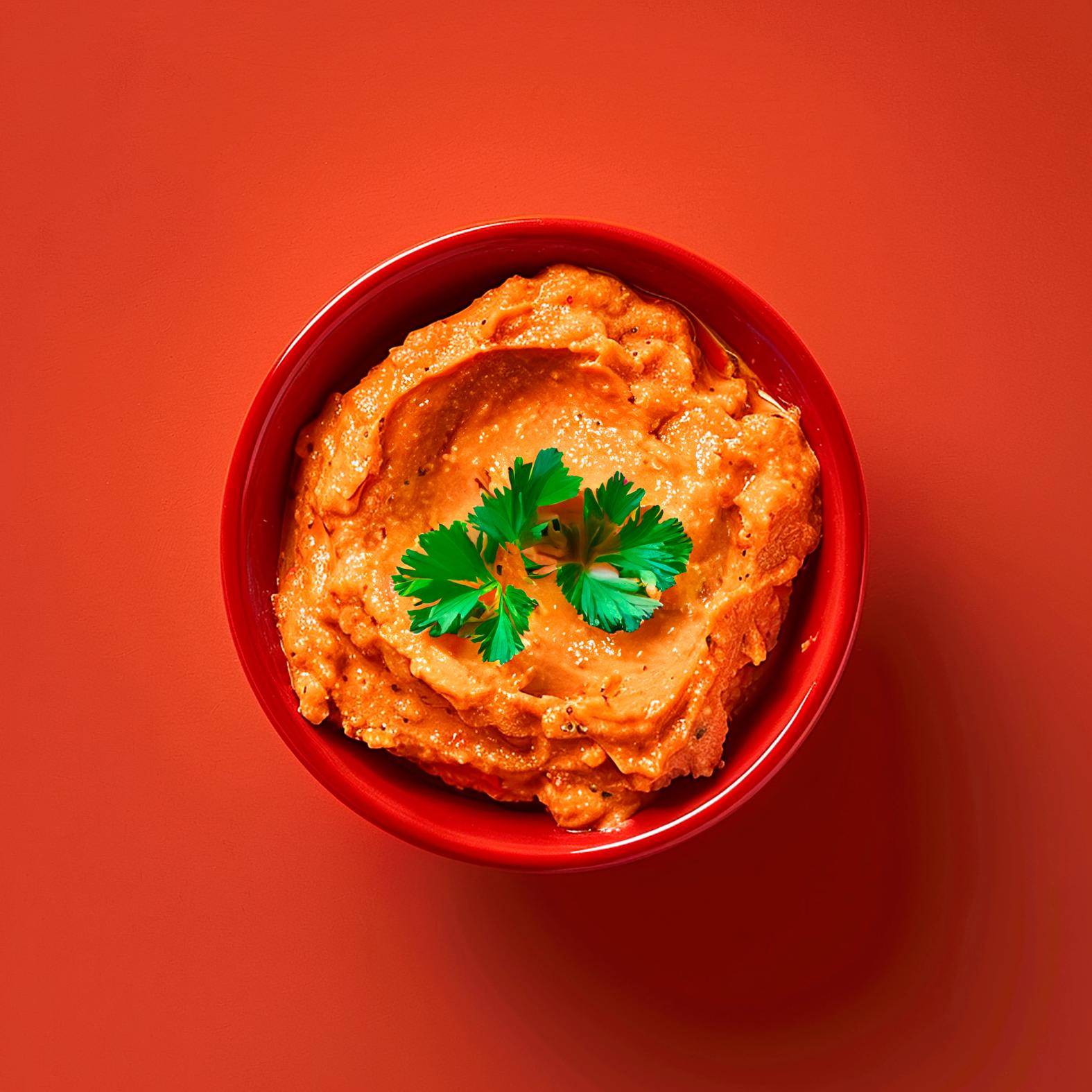 Hummus de zanahoria y comino - Receta Blend up | Moulinex