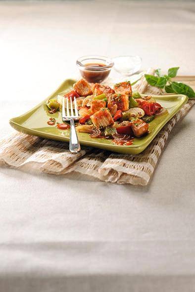 Solomillo de cerdo agridulce - Receta Click&Cook | Moulinex