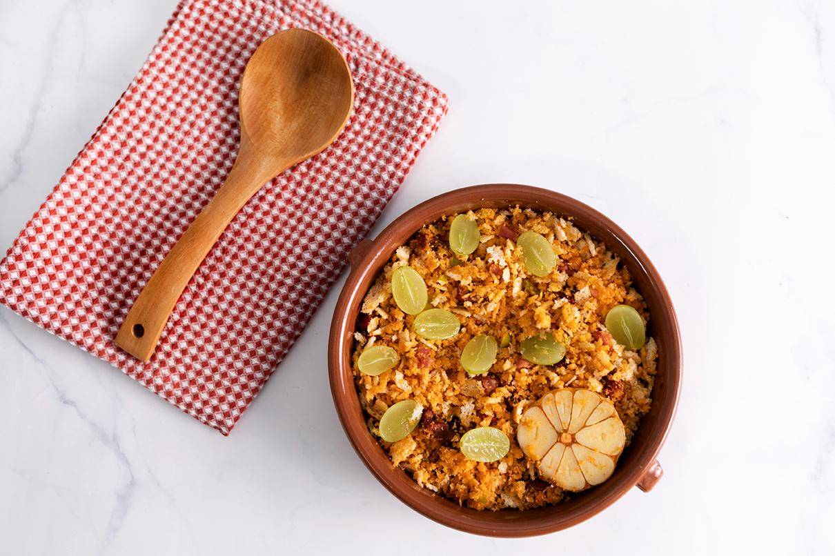 Migas con chorizo y uvas - Receta Companion | Moulinex