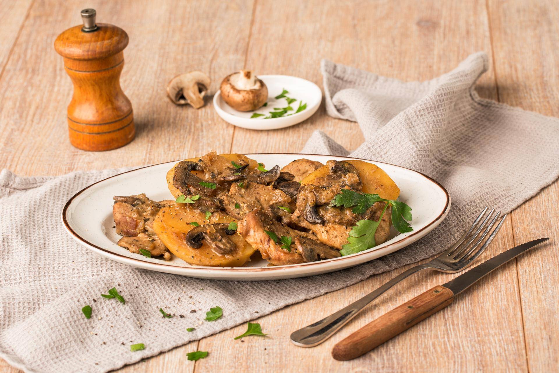Solomillo con patatas - Receta Cookeo | Moulinex