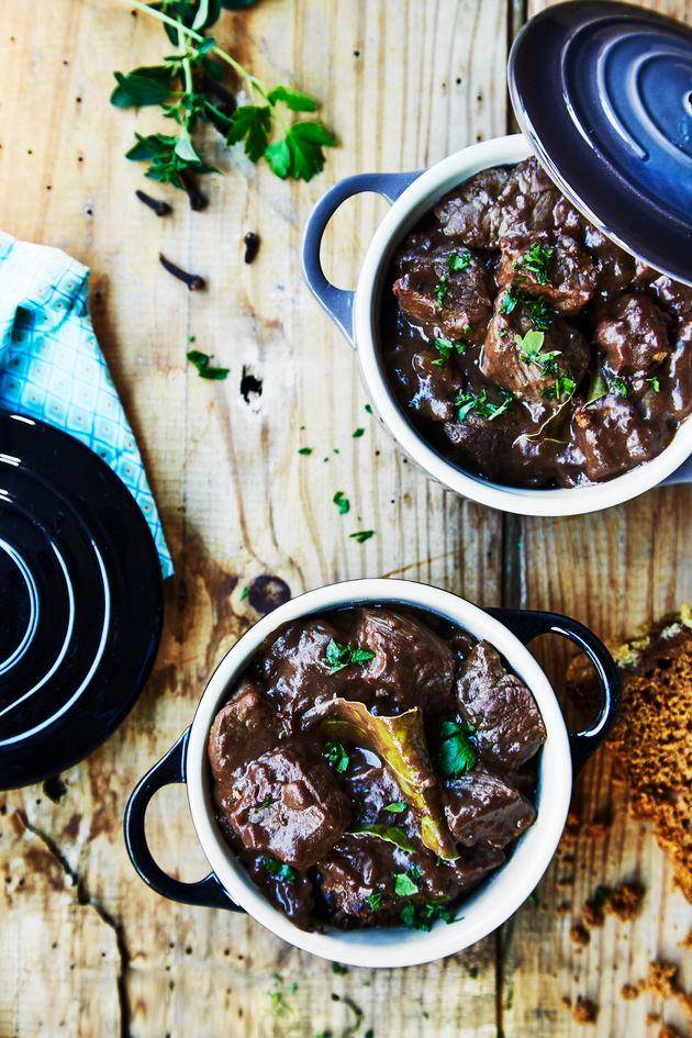 Carbonade flamande de ternera con pan de jengibre - Receta Perfectmix Cook | Moulinex