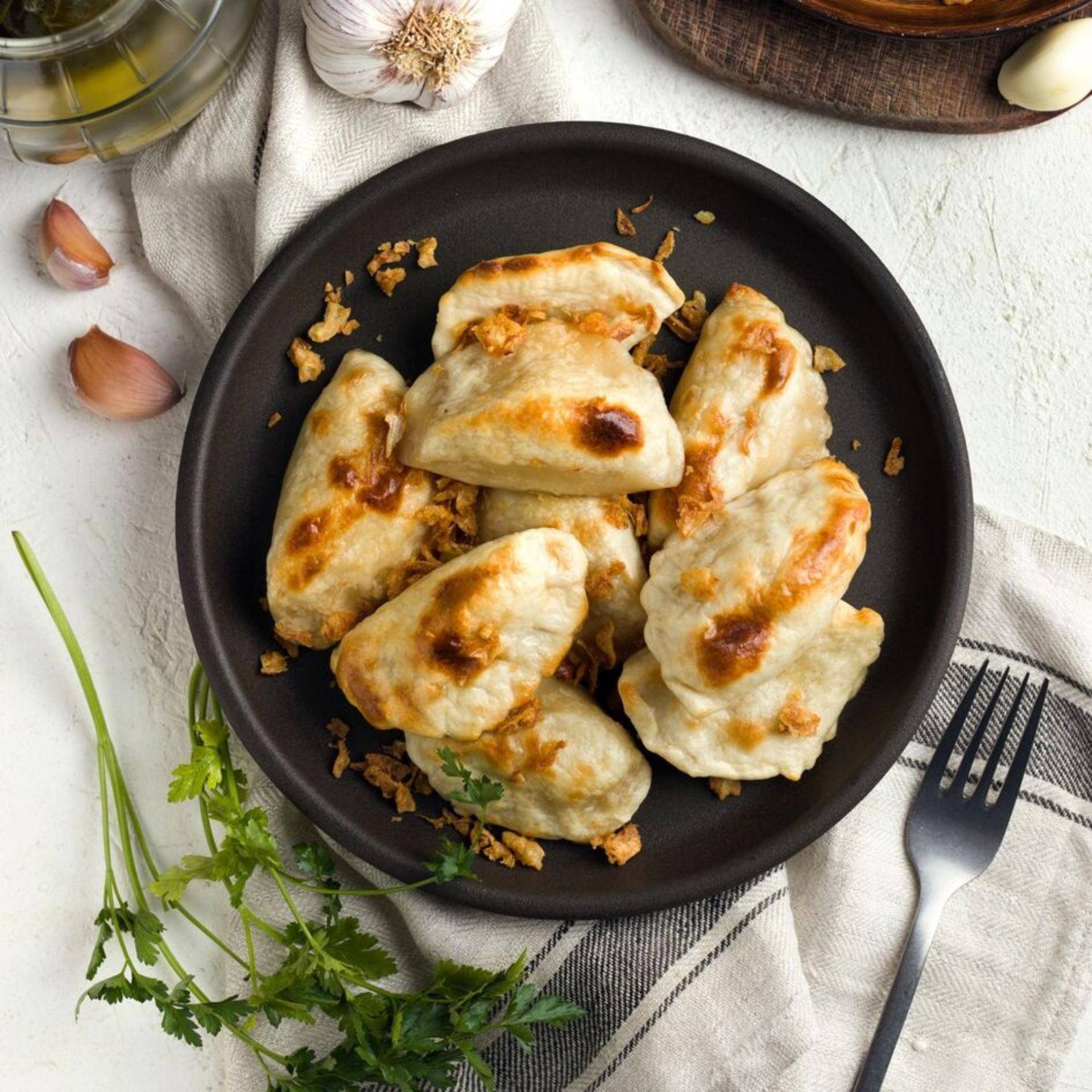Raviolis crujientes (Pierogi) - Receta Companion Connect | Moulinex