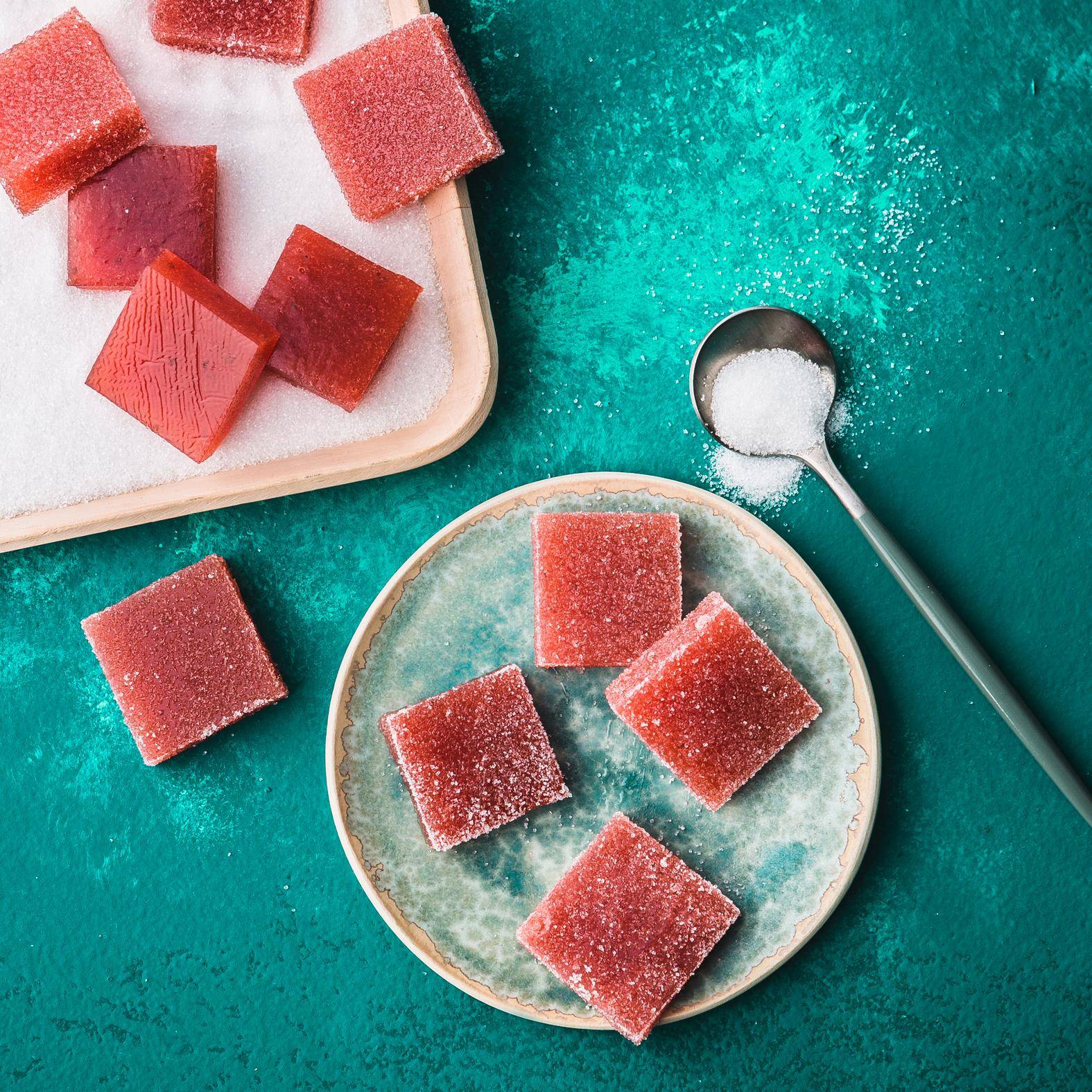 Gelatina de fresa y ruibarbo - Receta Companion | Moulinex