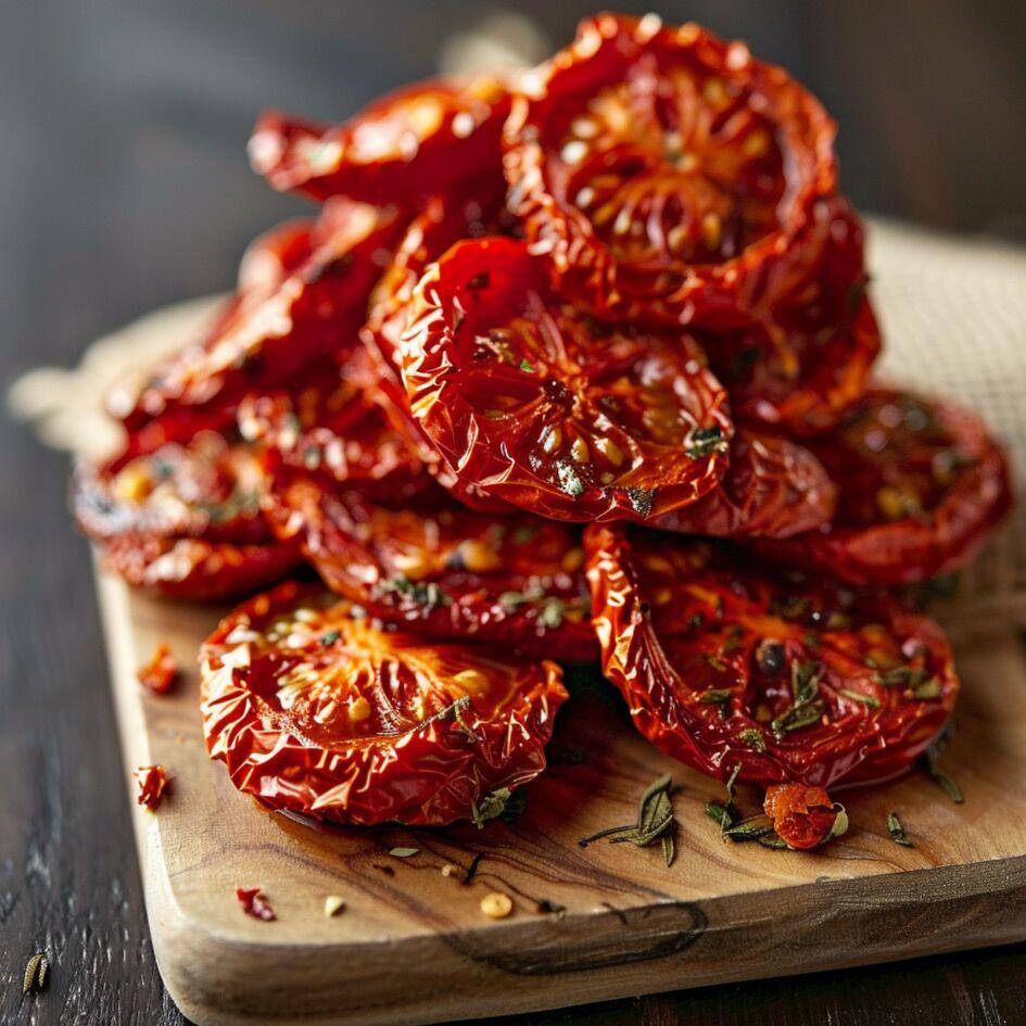 Tomates secos - Receta Easy fry Silence XL / Essential XL | Moulinex