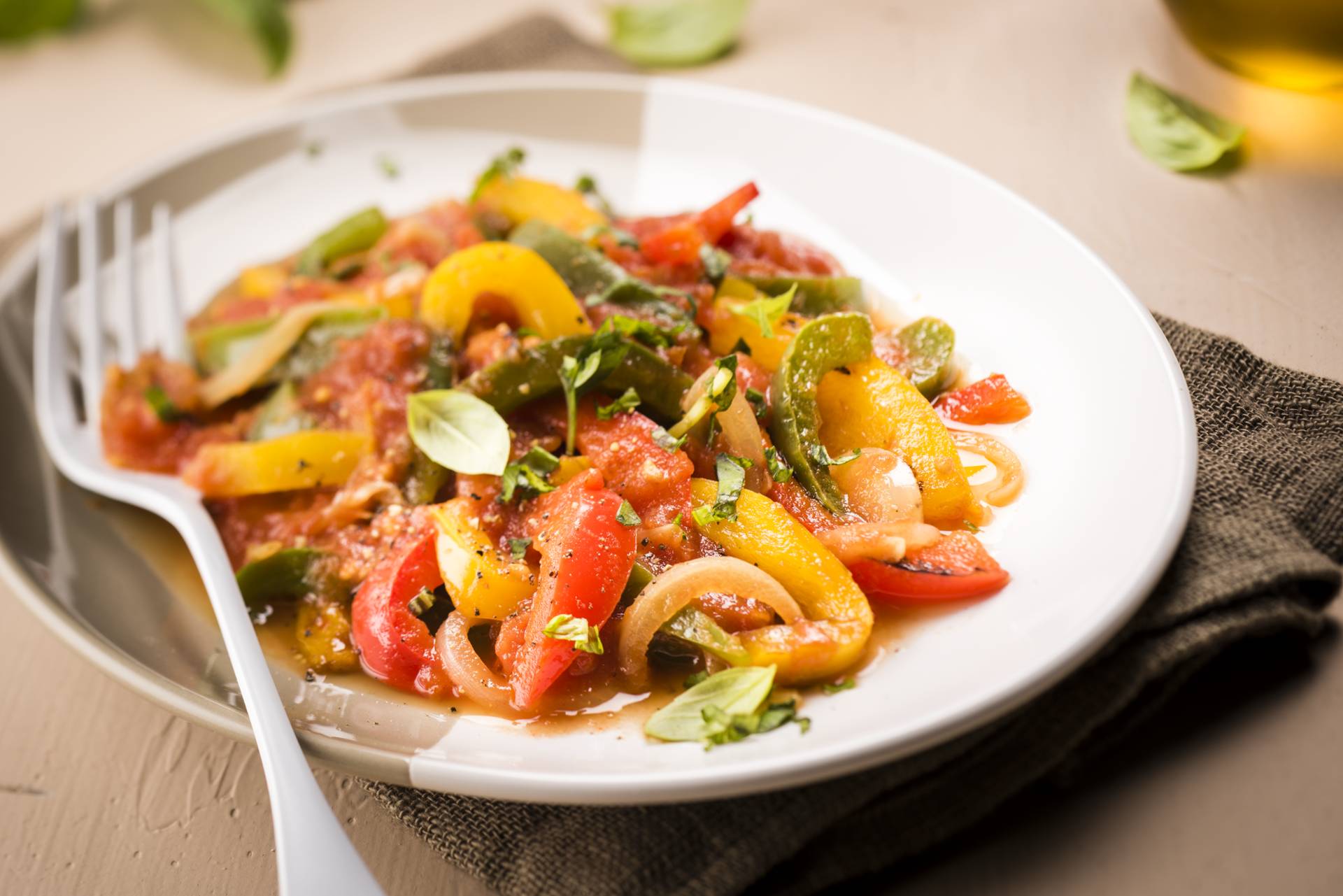 Peperonata - Receta Cookeo | Moulinex