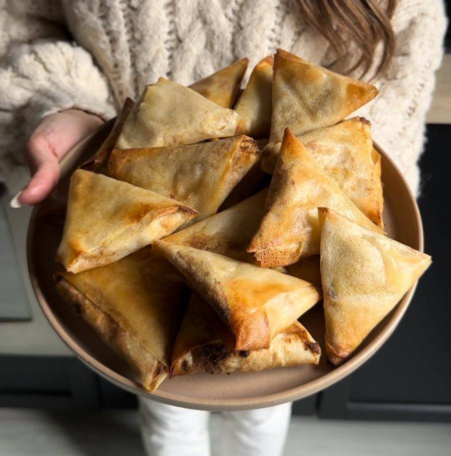 Bricks de atún y queso - Receta EASY FRY & GRILL 2 in 1 MECHANICAL | Moulinex