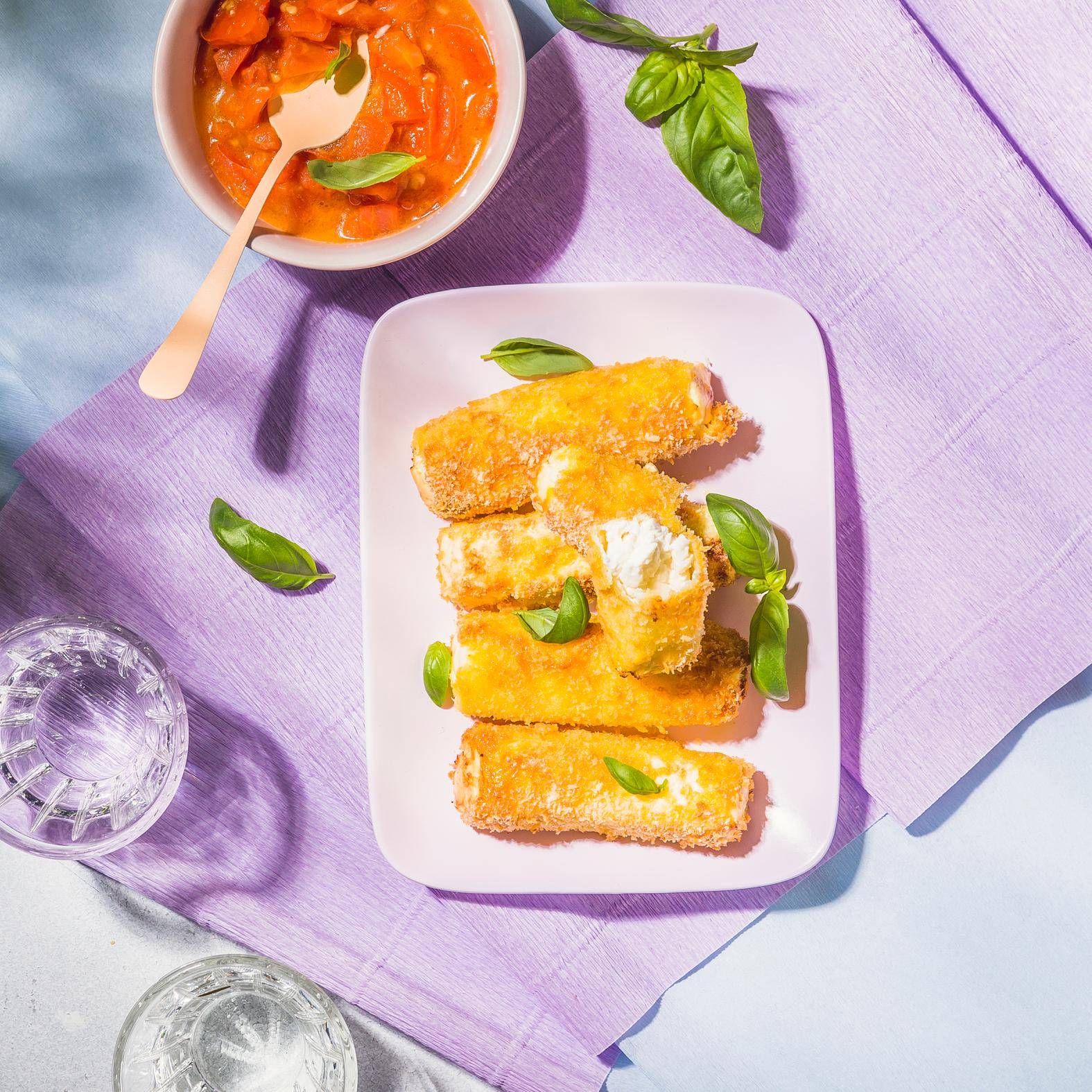 Feta frita - Receta Cookeo | Moulinex