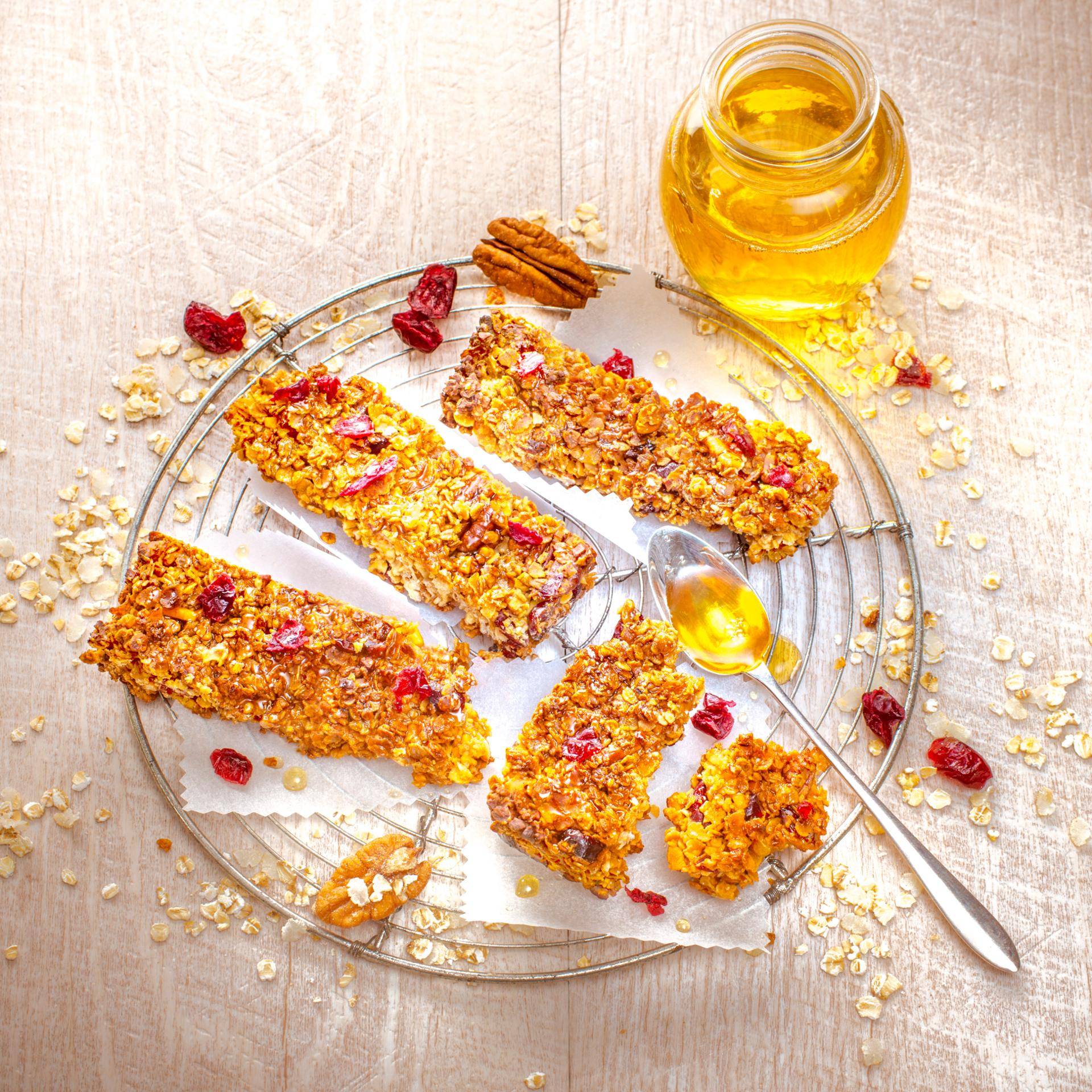 Barritas de granola casera - Receta Companion Connect | Moulinex