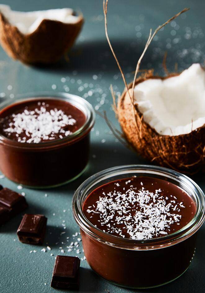 Crema de chocolate y leche de coco - Receta Perfectmix Cook | Moulinex