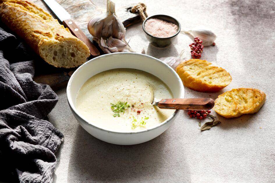 Sopa de ajo - Receta Perfectmix Cook | Moulinex