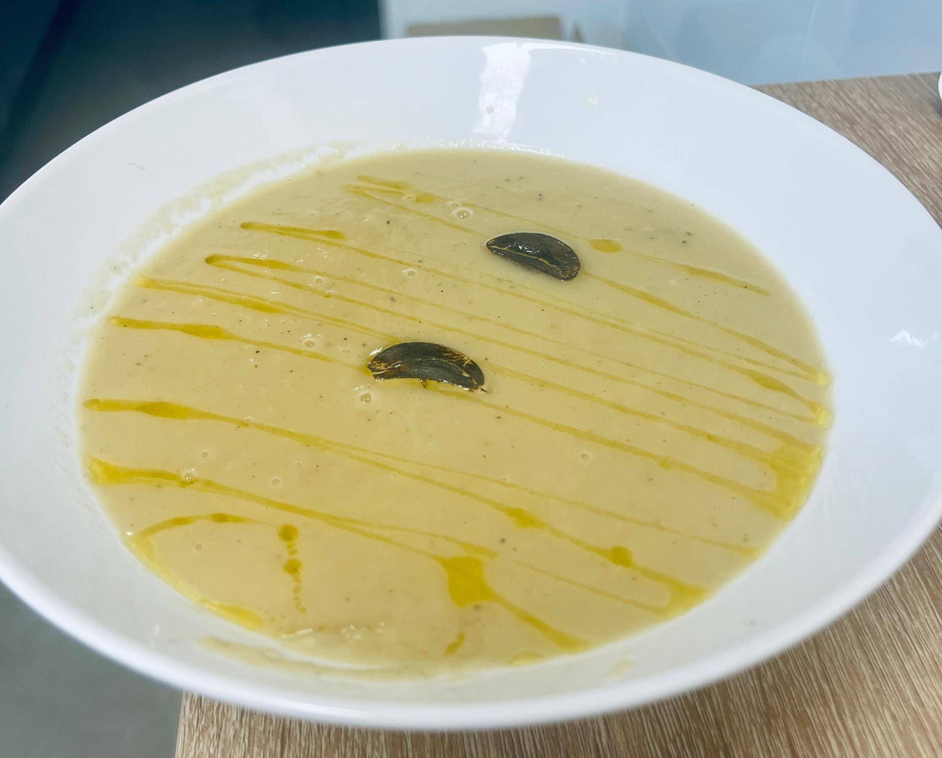 Crema de puerros y ajo asado - Receta Companion Connect | Moulinex
