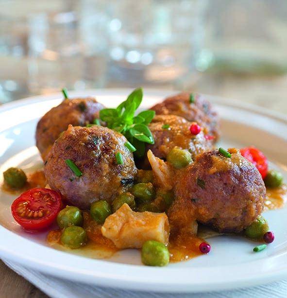 Albóndigas con sepia - Receta Click&Cook | Moulinex