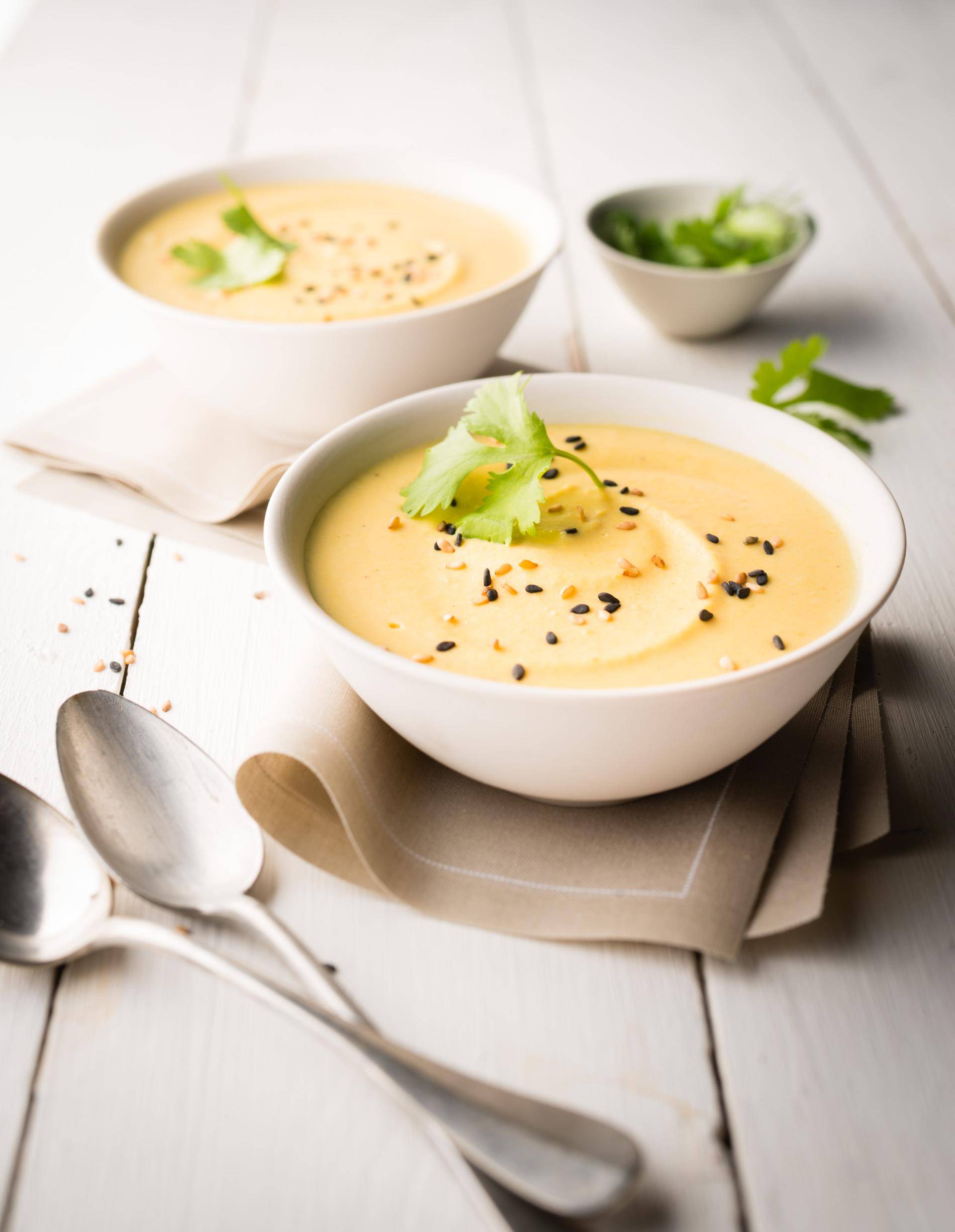 Crema de sopa de lentejas rojas - Receta Cookeo | Moulinex