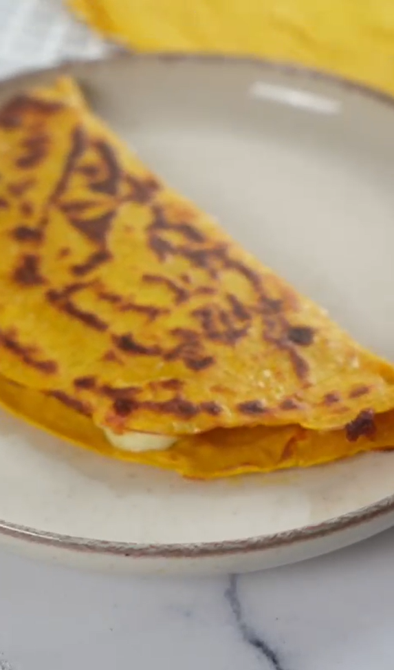 Tortillas de zanahoria - Receta Blendforce, Mini Blender | Moulinex