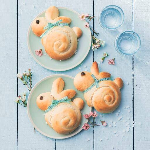 Brioche de conejitos de pascua - Receta undefined | Moulinex