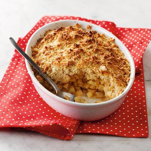 Crumble de manzana - Receta Click&Cook | Moulinex