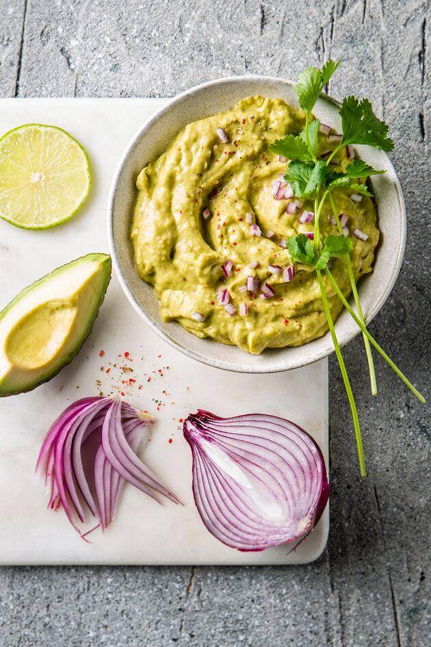 Guacamole con cebolla morada - Receta Perfectmix + | Moulinex