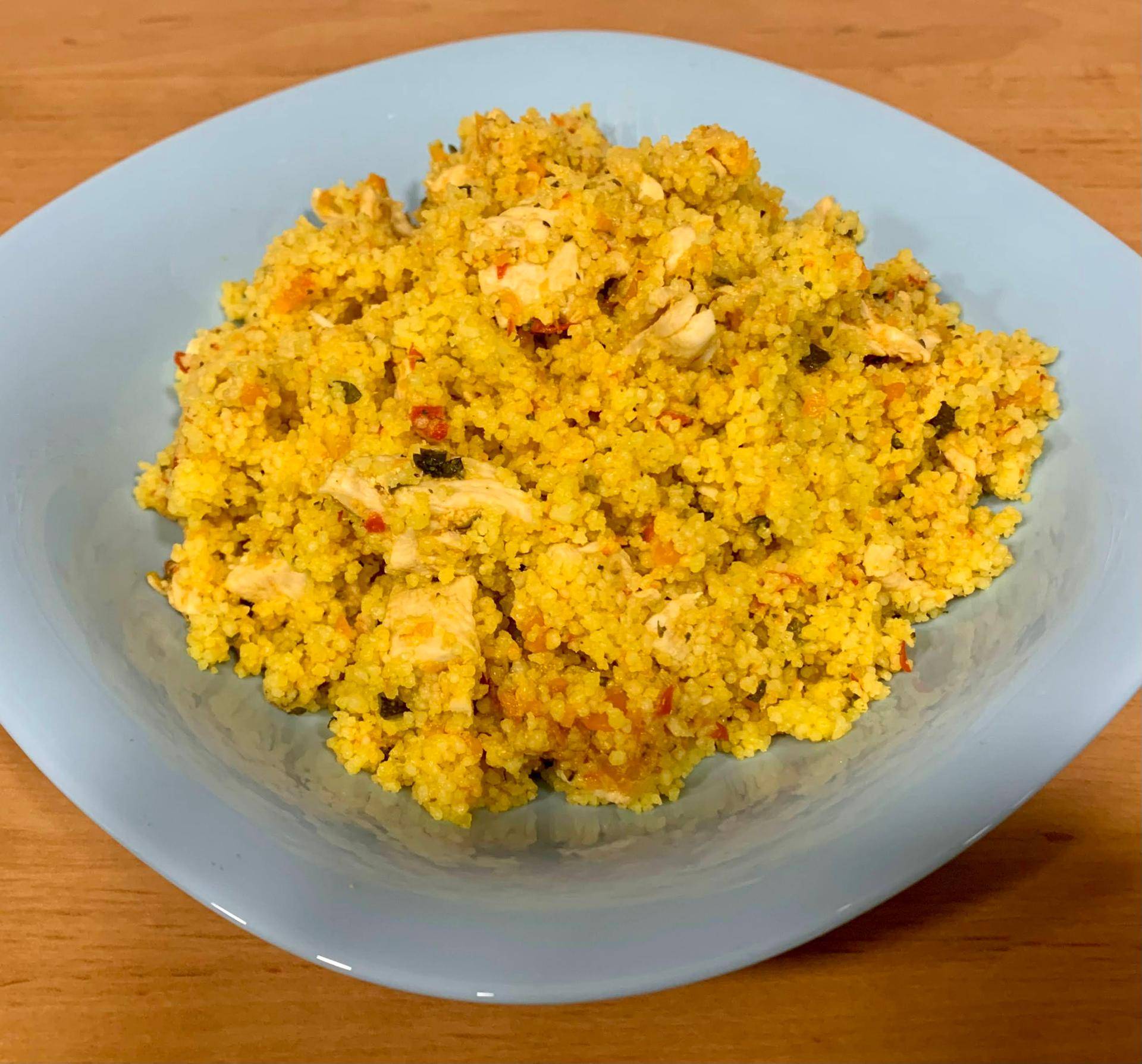 Cuscús con pollo y verduras - Receta Companion Connect XL | Moulinex