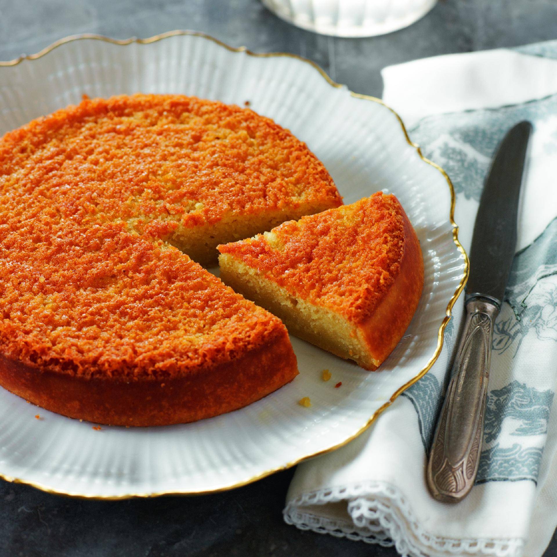 Bizcocho de almendras - Receta Companion | Moulinex