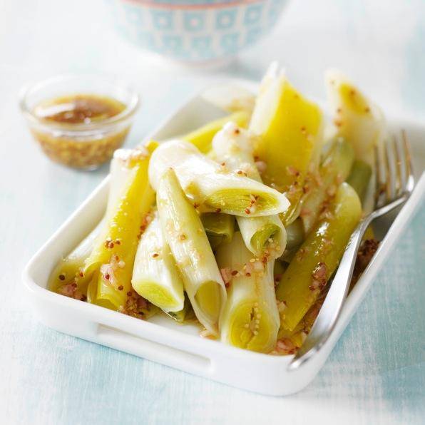 Puerros a la vinagreta - Receta Companion | Moulinex