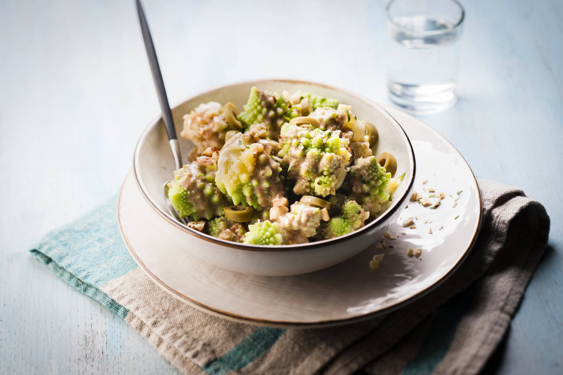 Romanesco con avellanas - Receta Cookeo | Moulinex